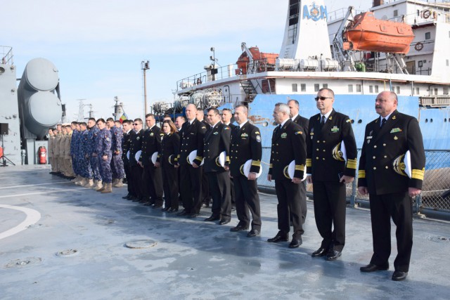 Două decenii de când fregata „Mărăşeşti” a scris o pagină importantă în istoria Marinei Militare Române