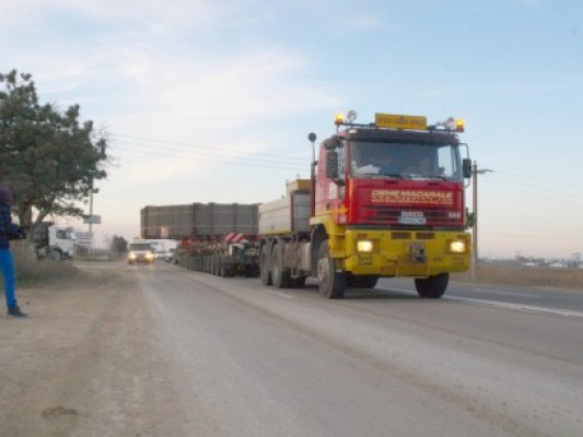 Transport agabaritic pe ruta Călărași - Poarta 10