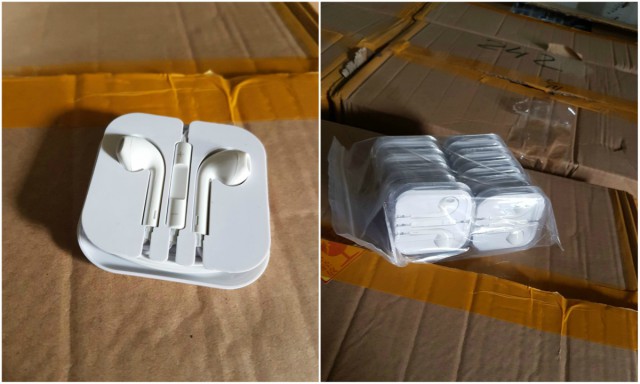 Accesorii pentru telefoane mobile, confiscate în Portul Constanţa Sud Agigea