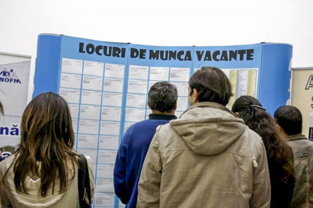 INS: Rata şomajului în România a fost de 4% în noiembrie