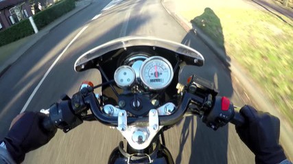 Israelian, oprit în trafic la Constanța: conducea o motocicletă cu numere false