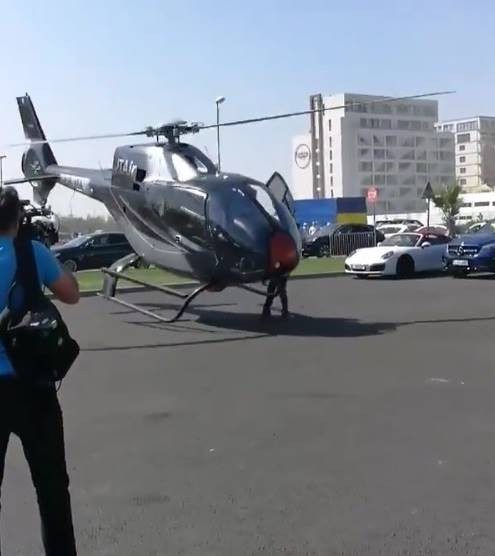 Al cui este elicopterul implicat în incidentul de la club NUBA!