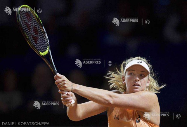 CoCo Vandeweghe va fi adversara Simonei Halep în sferturi la Stuttgart