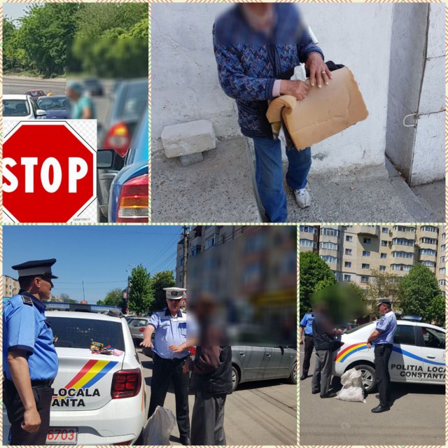 Cerșetoria din Constanța, SANCȚIONATĂ dur de Poliția Locală