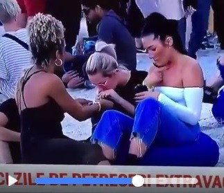 Polițiștii și procurorii o caută pe tânăra care s-a drogat în direct!