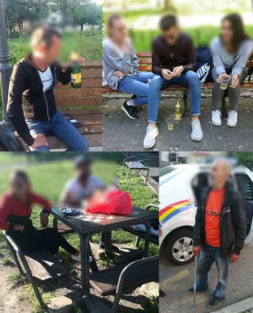 Amenzi de aproape 70 de mii de lei; polițiștii locali au sancționat nesimțirea prin parcuri