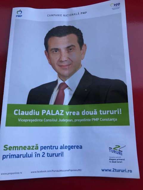 Claudiu Palaz a început campania electorală pentru Primăria Constanţa 2020