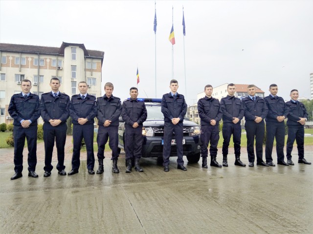 Elevi constănţeni, în practică la Inspectoratul de Jandarmi Judeţean Constanţa