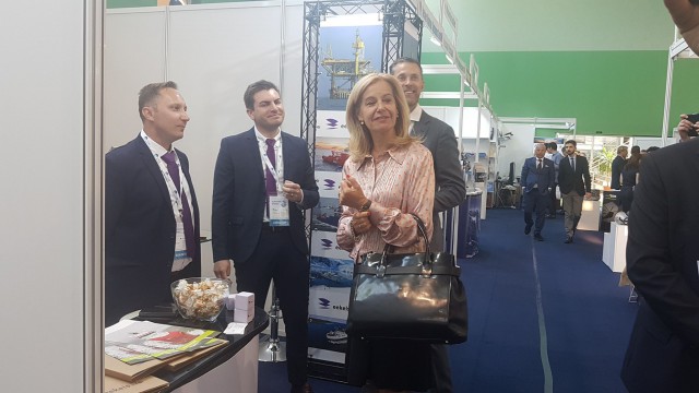 Expoziția Europort, la Constanța: 57 de expozanți au primit vizita ambasadorului Olandei la București