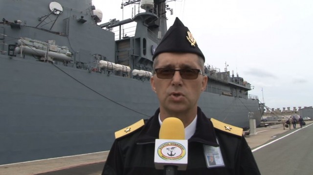VIDEO. Ce spune comandantul Flotilei 56 Fregate despre cel mai mare exercițiu multinațional desfășurat în Marea Neagră