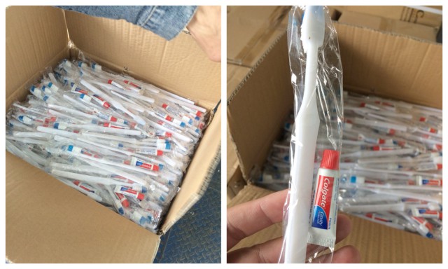 Produse pentru igienă personală confiscate în Portul Constanţa Sud Agigea