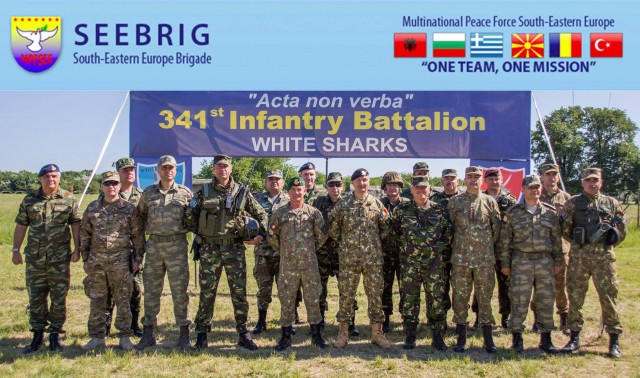 FOTO. Brigada 9 Mecanizată ‘Mărăşeşti’ Constanţa, evaluată de comandantul SEEBRIG