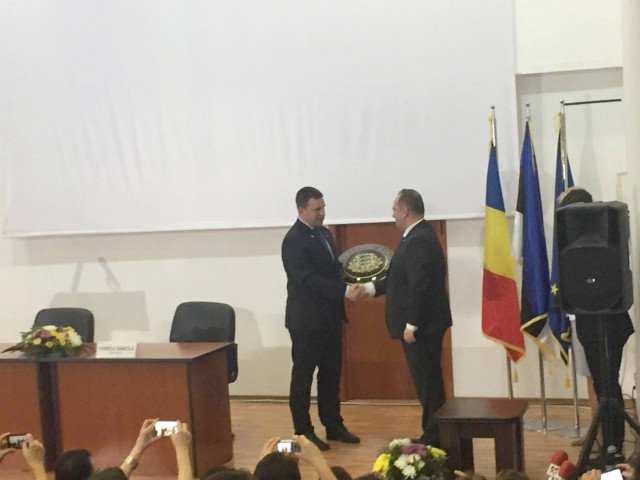 Gafă în debutul ceremoniei de inaugurare a Consulatul Onorific al Estoniei la Constanța