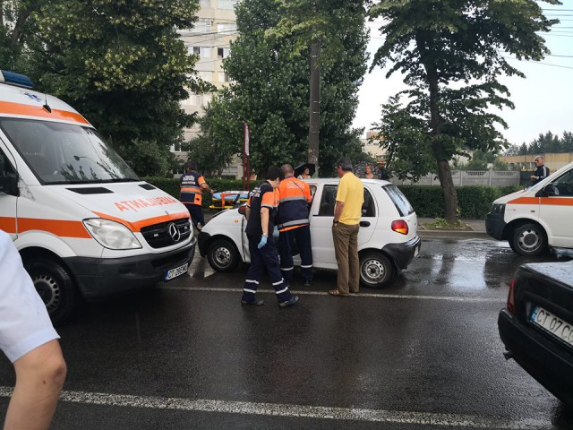 Pieton lovit de mașină, în fața Gării Constanța