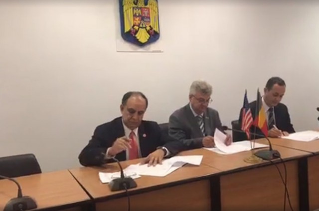 Protocol de colaborare al Universităţii 'Ovidius' cu Washington State University și New Strategy Center!