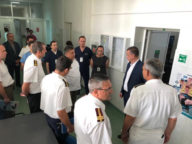 Spitalul Militar Constanța, lăudat de ministrul Apărării Naționale!
