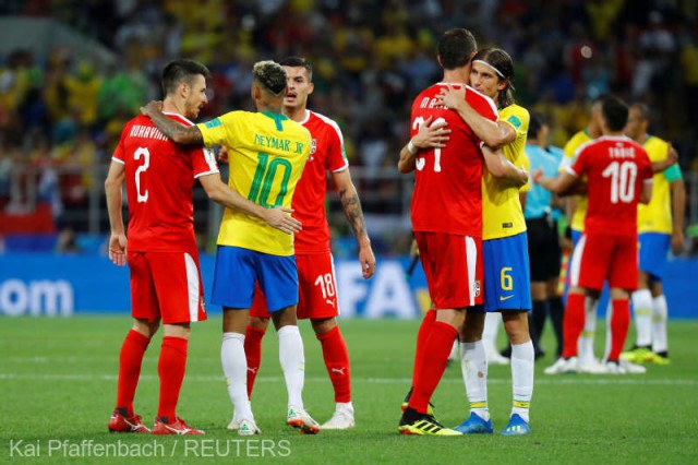 Brazilia, calificată în optimile CM 2018