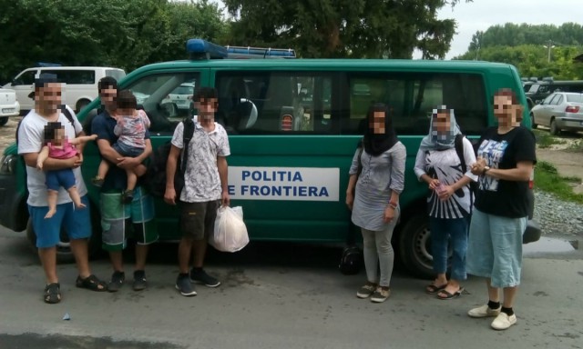 Șapte irakieni și un iranian, opriţi la frontiera cu Bulgaria