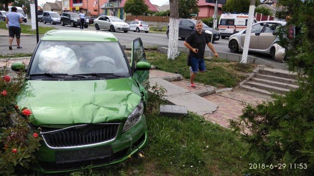 Accident rutier la Ovidiu: o persoană a ajuns la spital!