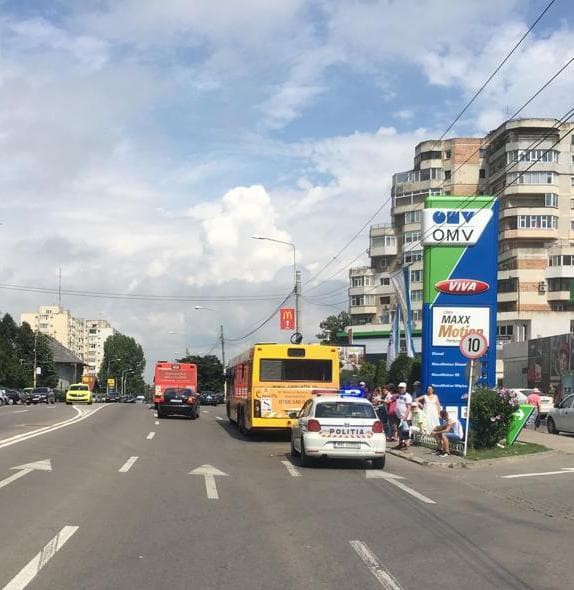 O femeie a căzut în autobuz, în Tomis Nord!