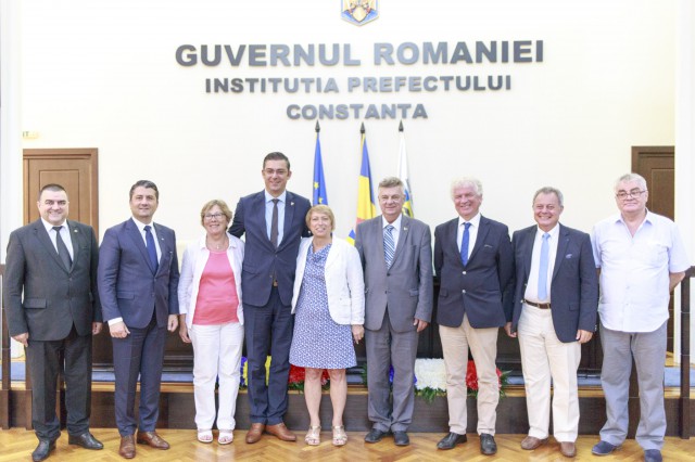 25 de ani de înfrățire între Brest și Constanța: 'Se implementează cât mai multe proiecte comune în domeniul asistenței sociale'
