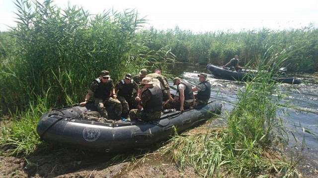 FOTO. Instrucție în apă pentru militarii constănțeni