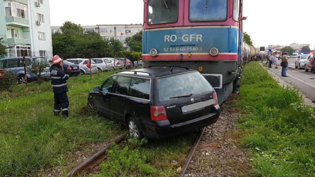 ACCIDENT FEROVIAR LA MANGALIA!
