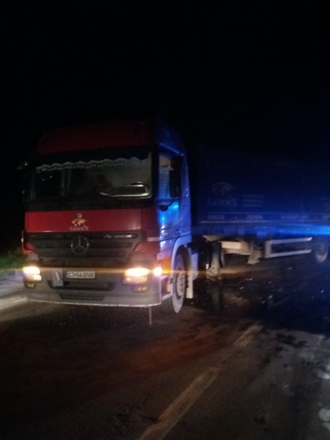 Un șofer din Năvodari a pierdut controlul mașinii și a intrat pe contrasens!