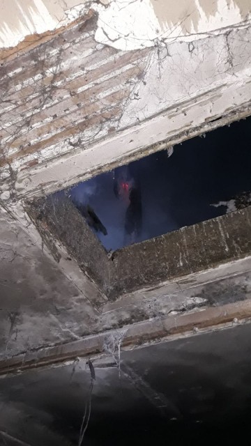 Incendiu în curtea Spitalului de Boli Infecțioase