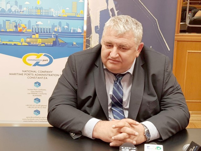 Directorul general al Portului Constanţa: Traficul de mărfuri este în creştere