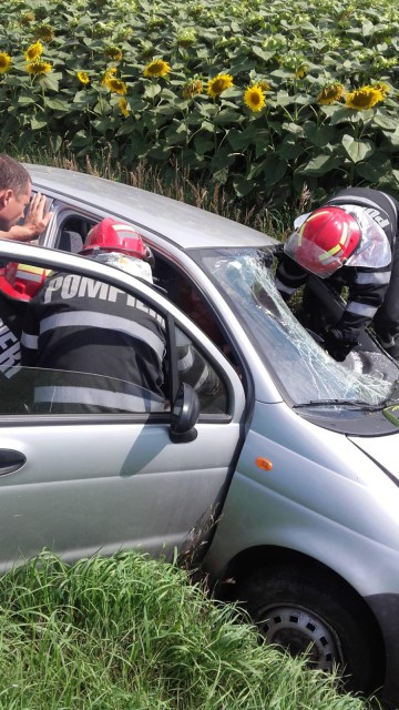 ACCIDENT RUTIER MORTAL la ieşire din Hârşova: o maşină s-a răsturnat!