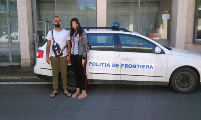 Cuplu de libanezi prins când intra ilegal în România: voiau la Constanța, în LUNA DE MIERE!