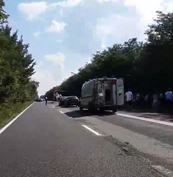 VIDEO! Intervenţie cu elicopterul SMURD pe drumul care leagă Constanţa de Mangalia!