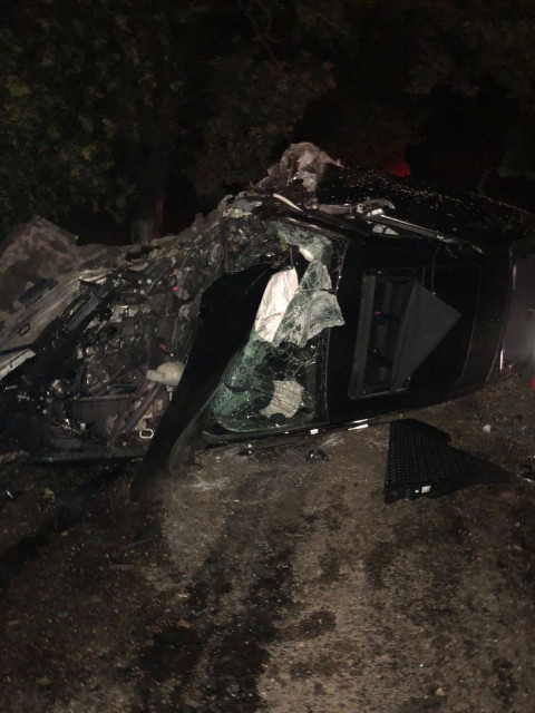 FOTO. ACCIDENT la intrare în Băneasa. O mașină s-a răsturnat
