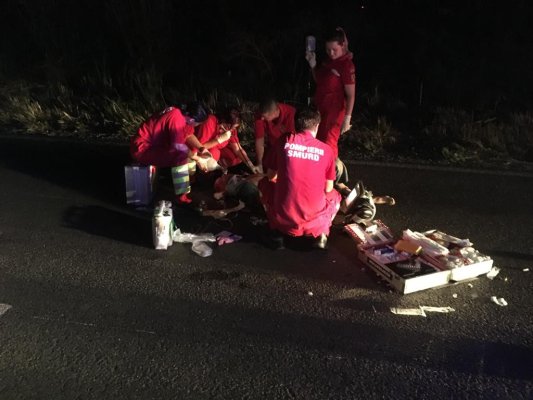 ACCIDENT MORTAL la Mihail Kogălniceanu: un biciclist și-a găsit sfârșitul pe șosea!