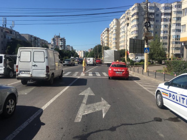 Copil accidentat pe trecerea de pietoni, la Constanța