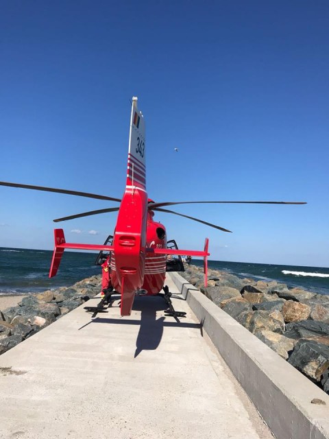 IMAGINEA ZILEI: Aterizare SENZAŢIONALĂ a elicopterului SMURD, pentru salvarea unui turist!