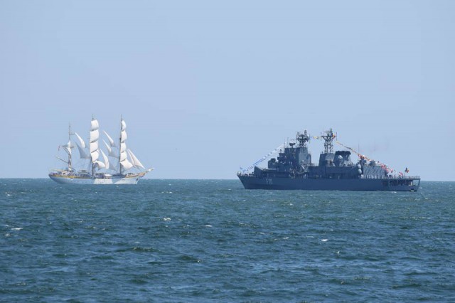 Nave militare străine la Ziua Marinei Române
