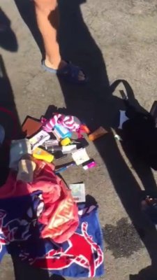 Atenţie, turişti! Hoţ prins pe plaja din Mamaia! VIDEO