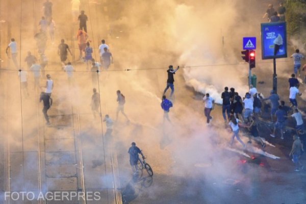 Parchetul General tranşează scandalul gazelor lacrimogene. Ce substanţe au folosit jandarmii