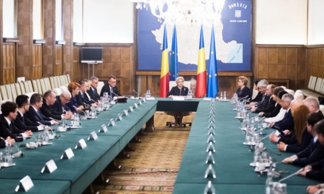Iohannis: Voi merge la şedinţele de Guvern; am constatat din partea doamnei premier o dorinţă de colaborare