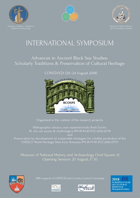 Specialiști din 11 țări participă la un simpozion internațional, la Muzeul de Istorie Națională și Arheologie Constanța