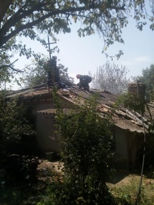 INCENDIU la un depozit de lemne din Constanța