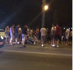 Polițiștii caută un șofer care a accidentat GRAV doi MINORI, în MAMAIA! Video