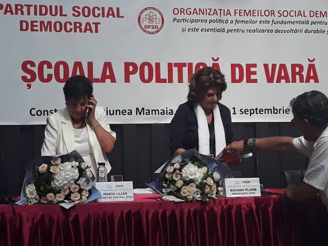 A început Şcoala de Vară a femeilor din PSD. Rovana Plumb a deschis lucrările