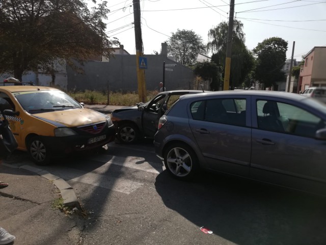 Accident rutier în municipiul Constanța