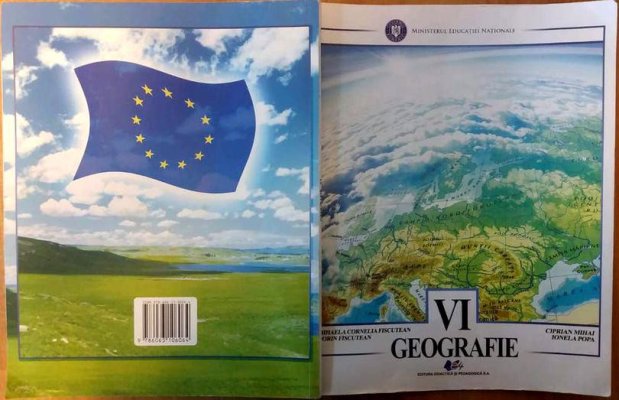Manualele de Geografie pentru clasa a șasea vor fi retipărite. Decizia, luată după depistarea mai multor greșeli grave în conținut
