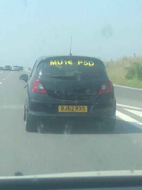 Un nou mesaj anti-PSD pe drumurile publice!