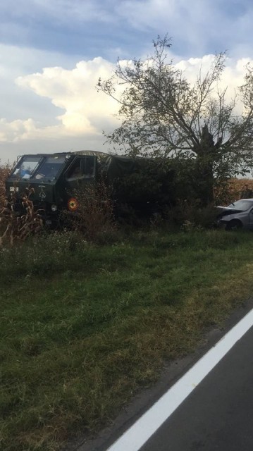 Accident rutier grav