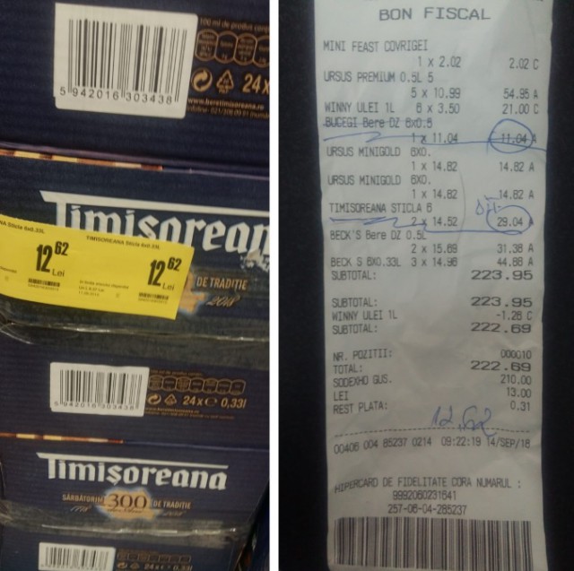 Atenție mare! ȚEPE la RAFT în hipermarketurile din Constanța!